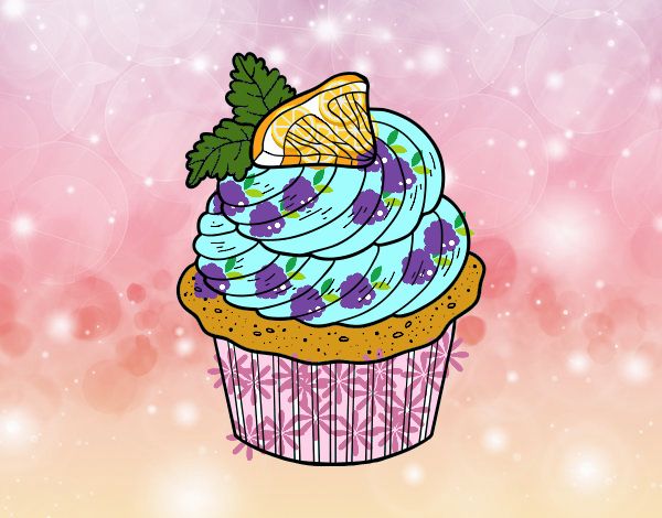 Cupcake de limón