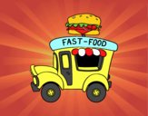 Food truck de hamburguesas