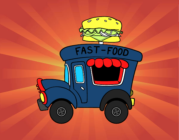 Food truck de hamburguesas