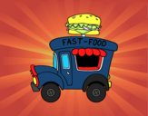 Food truck de hamburguesas