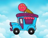 Food truck de helados