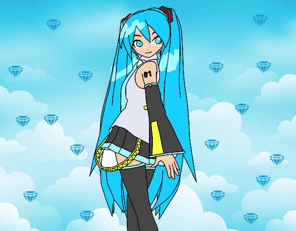 Hatsune Miku vocaloid