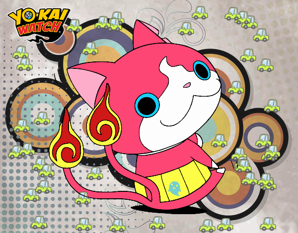 Jibanyan sentado