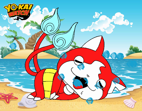 Jibanyan tumbado