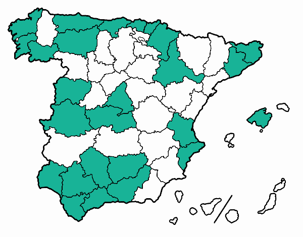 Las provincias de España