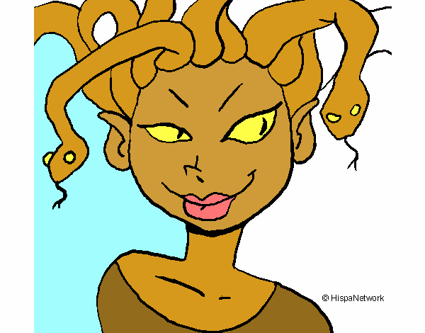 Mujer medusa