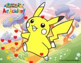 Pikachu en Pokémon Art Academy