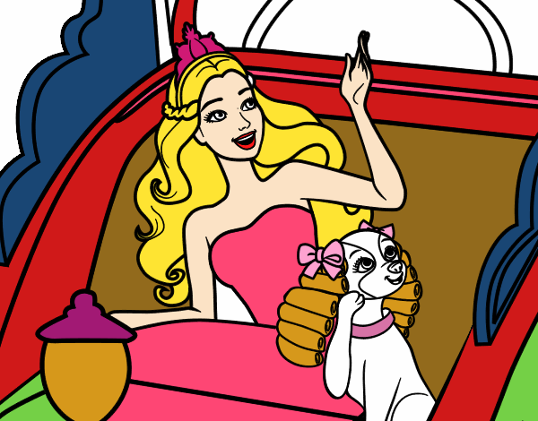 barbie     y    su   perrita