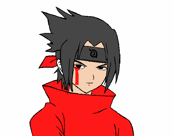 Sasuke enfadado