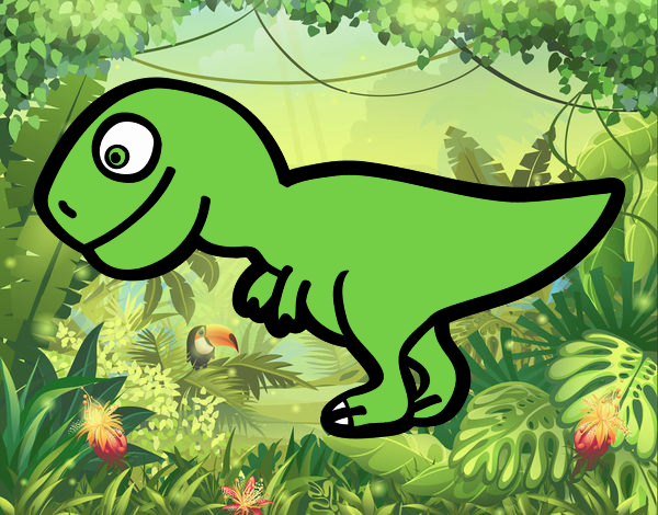 Tiranosaurio rex joven