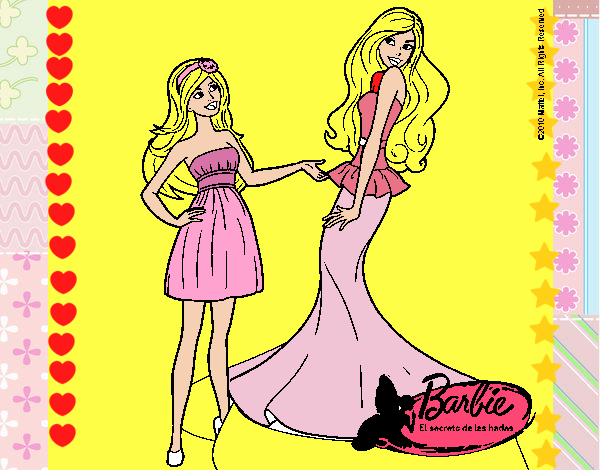 Barbie estrena vestido