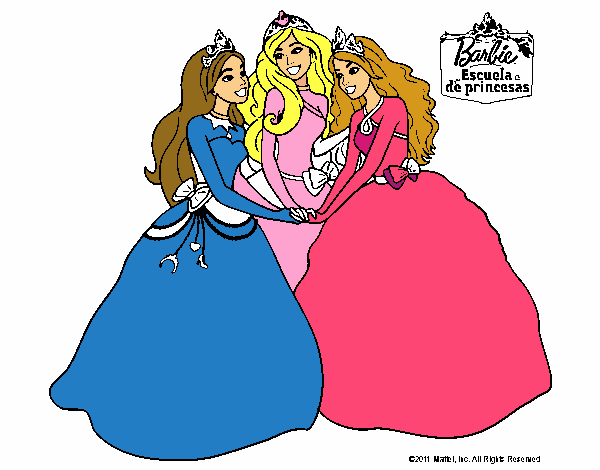 Barbie y sus amigas princesas