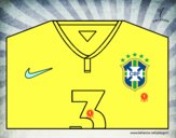 Camiseta del mundial de fútbol 2014 de Brasil