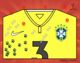 Camiseta del mundial de fútbol 2014 de Brasil