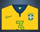 Camiseta del mundial de fútbol 2014 de Brasil