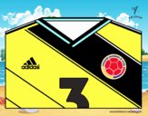 Camiseta del mundial de fútbol 2014 de Colombia