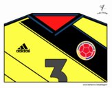 Camiseta del mundial de fútbol 2014 de Colombia