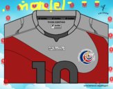 Camiseta del mundial de fútbol 2014 de Costa Rica