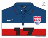 Camiseta del mundial de fútbol 2014 de los Estados Unidos