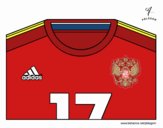 Camiseta del mundial de fútbol 2014 de Rusia