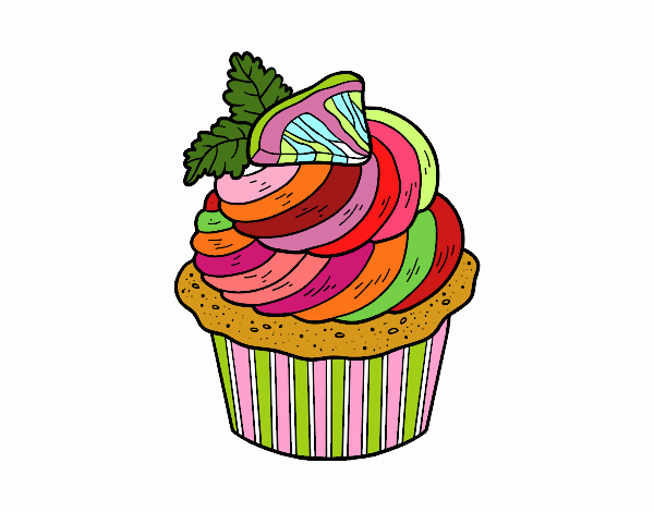 Cupcake de limón