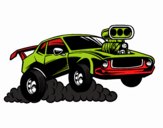 Dibujo Deportivo muscle car pintado por juandavid6