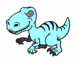 Dinosaurio velociraptor