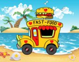 Food truck de hamburguesas