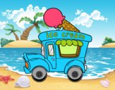 Food truck de helados