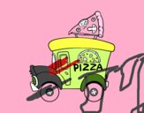 Food truck de pizza