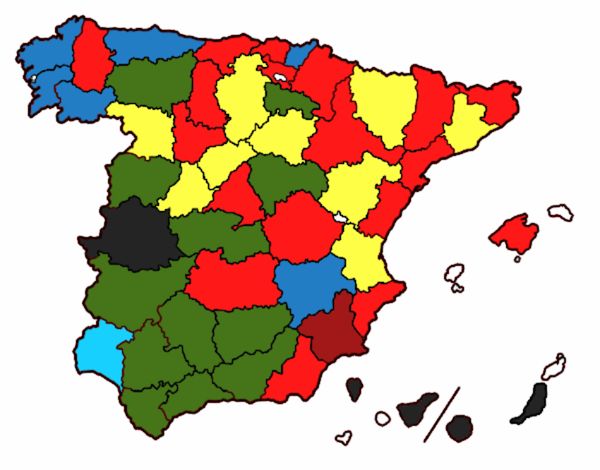 Las provincias de España