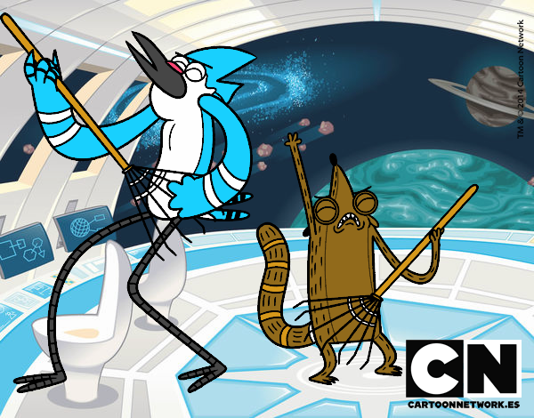 Mordecai y Rigby