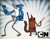 Mordecai y Rigby