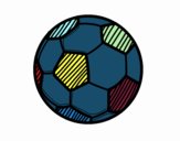 Dibujo Balón de fútbol pintado por juanchi100
