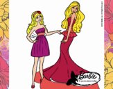 Barbie estrena vestido