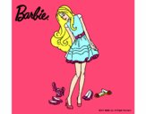 Barbie y su colección de zapatos