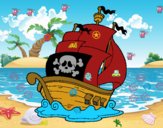 Barco de piratas