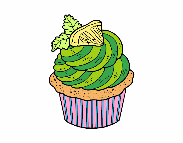 cupcake de lima limon