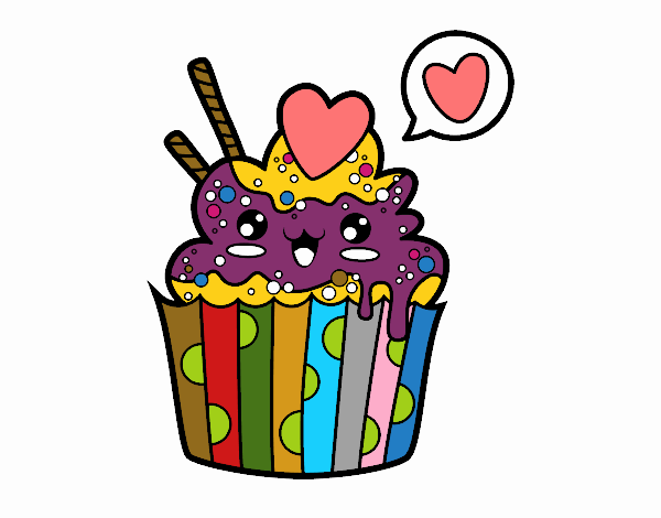 Cupcake kawaii