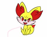 Dibujo Fennekin pintado por VANITITA