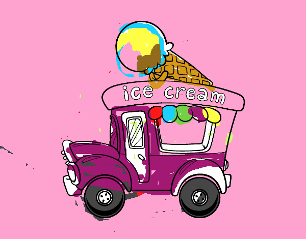 Food truck de helados