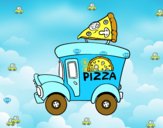 Food truck de pizza