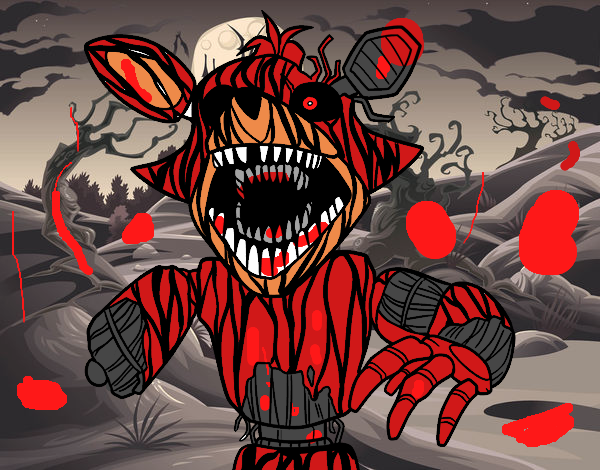 Foxy terrorífico de Five Nights at Freddy's