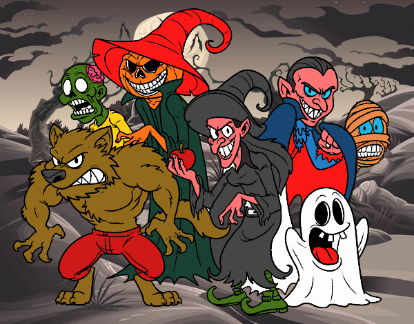 Monstruos de Halloween