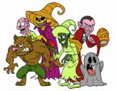 Monstruos de Halloween