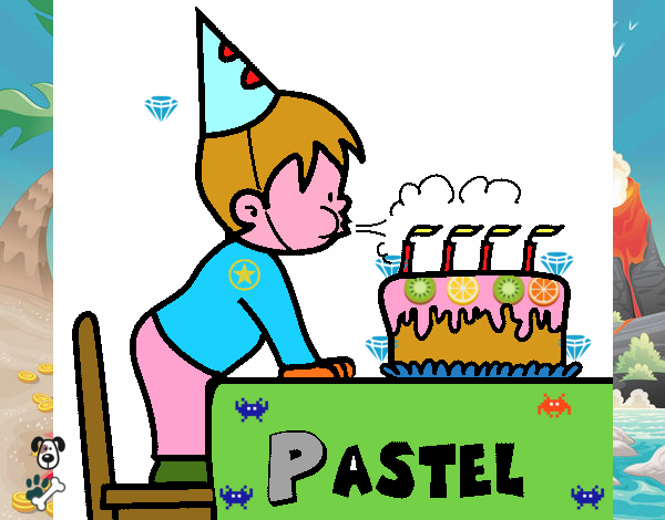 Pastel de cumpleaños III