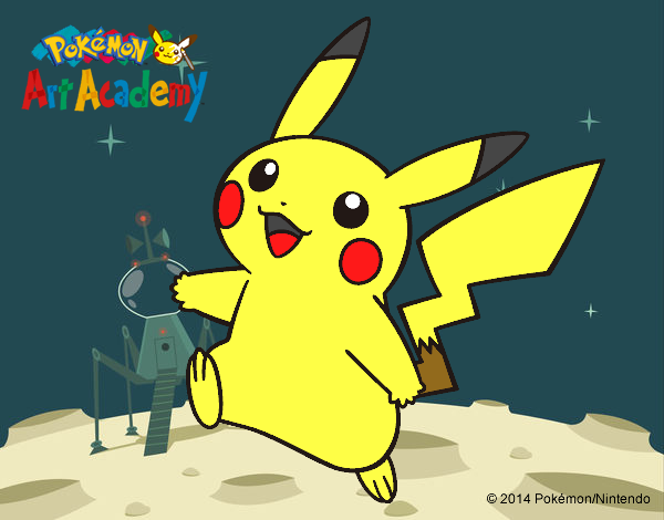 Pikachu en Pokémon Art Academy