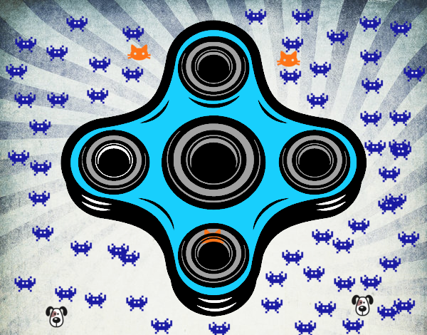 Spinner de 4 puntas