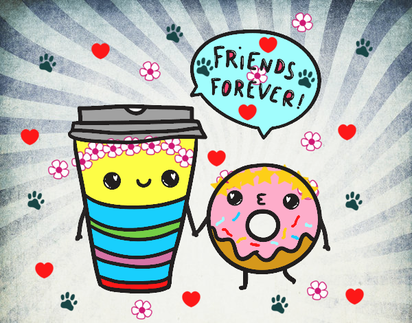 Café y donut