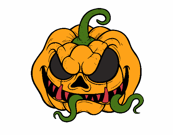 Calabaza terrorífica